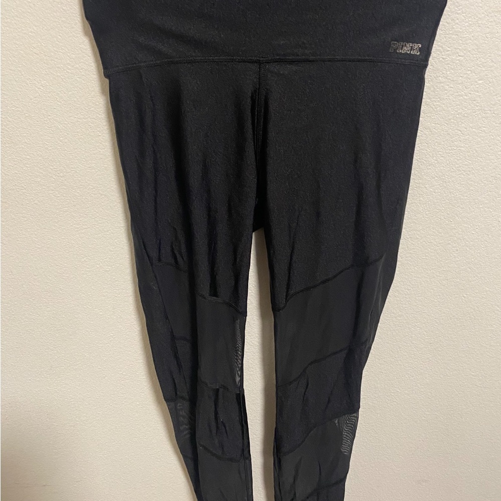 PINK Victoria's Secret Charcoal Leggings‎ Size Small